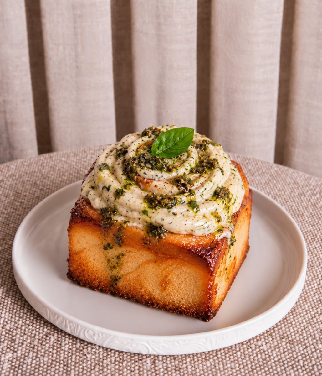 Basil Cream Cheese Roll